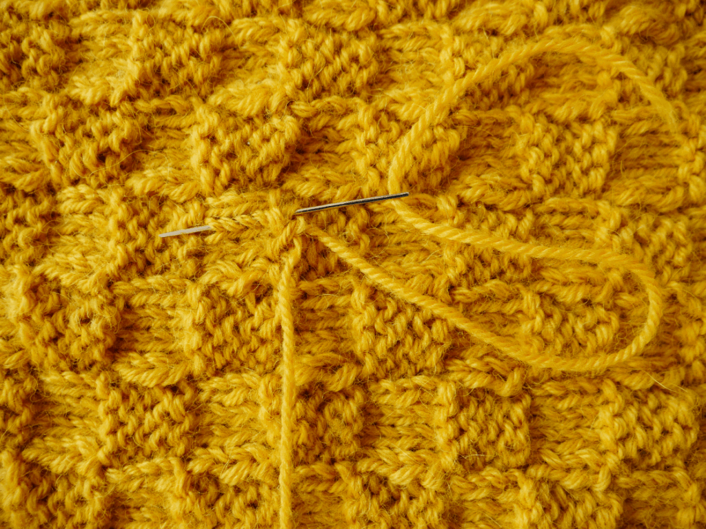 Babydecke stricken 8