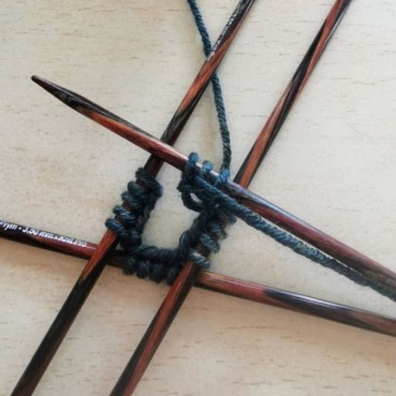 Handwärmer Variante 1, 1. Schritt