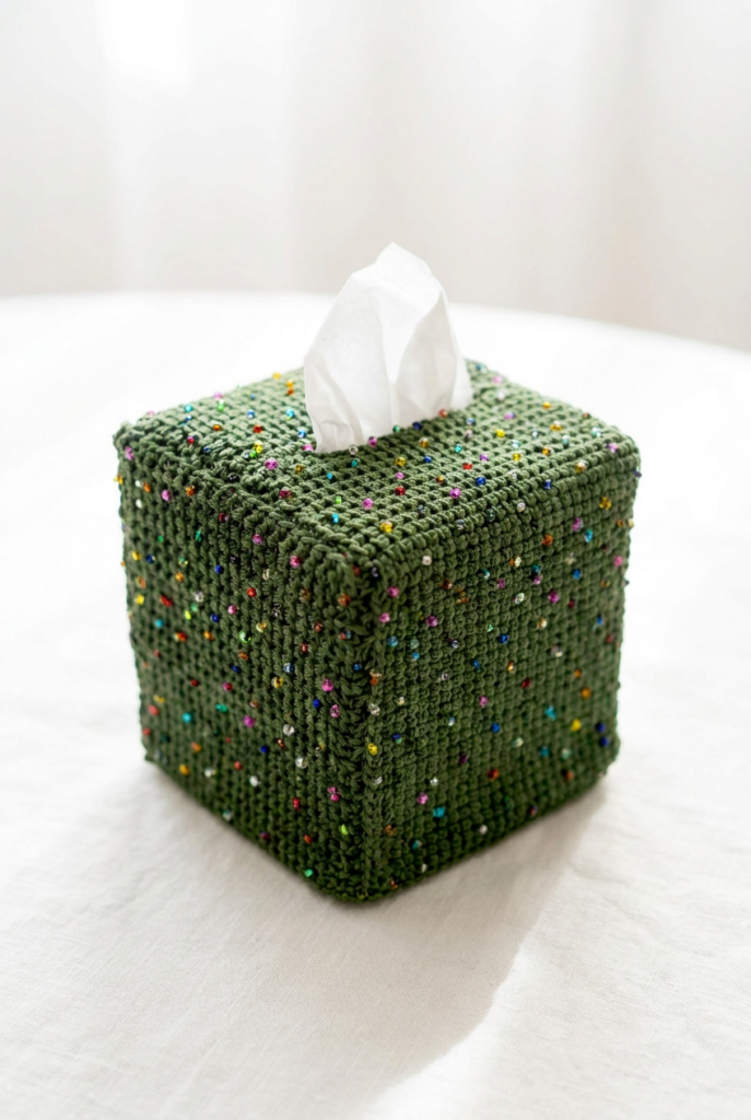yarni Weihnachtliche Kleenex-Box