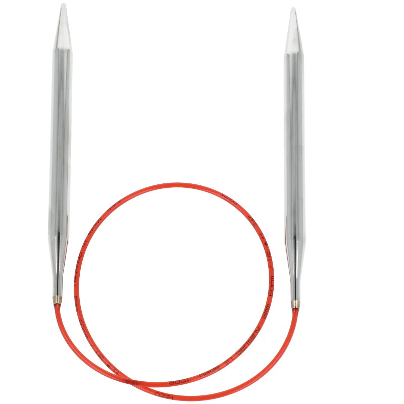 SagaSave Stricknadeln Aus Aluminium – 2er Set, 35 Cm, Einspitzig, Verschiedene Stärken Wählbar