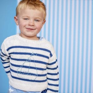 Seite 4_gestreifter Kinderpulli blau Seite 4_gestreifter Kinderpulli blau