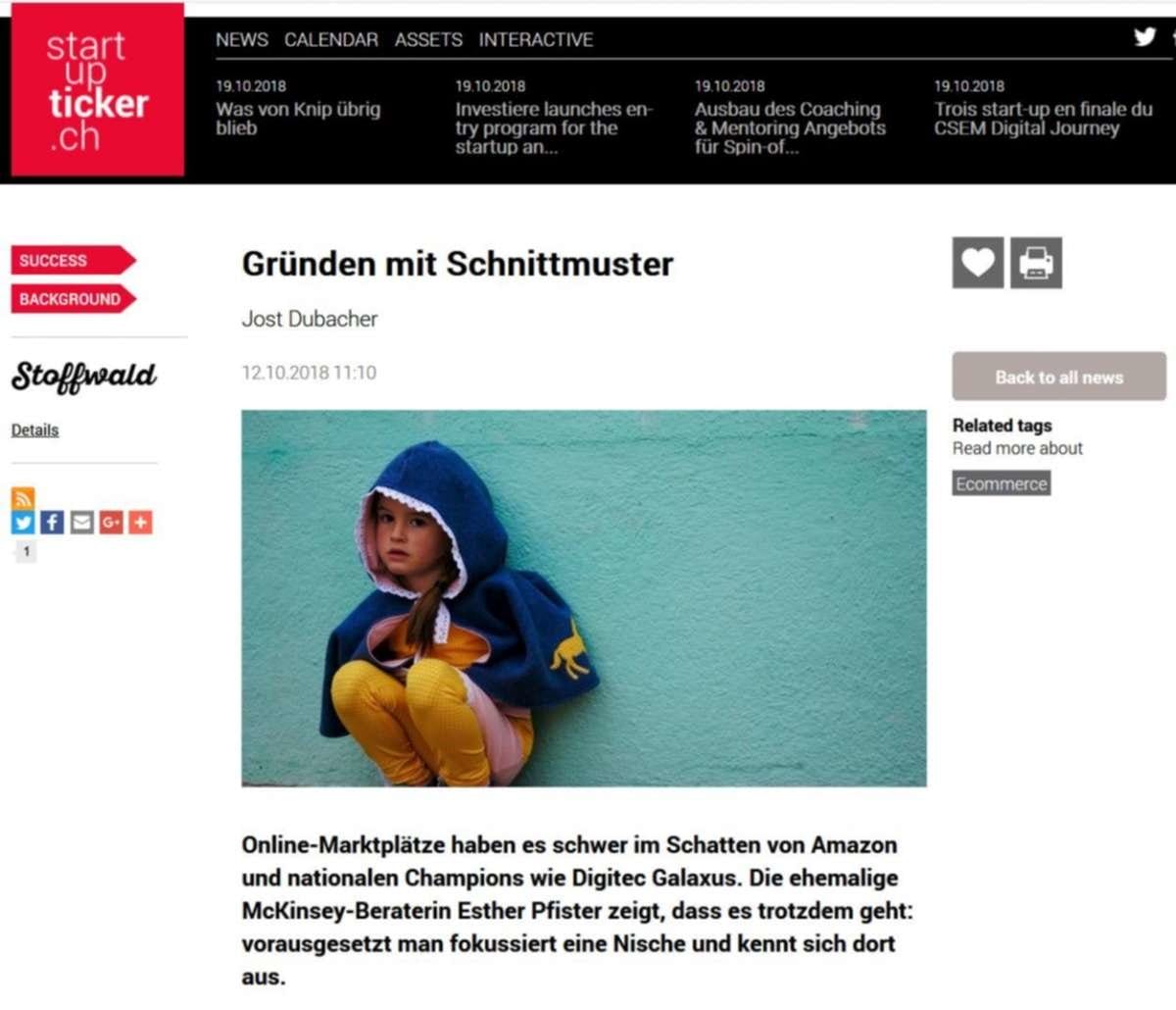 Gründen mit Schnittmuster