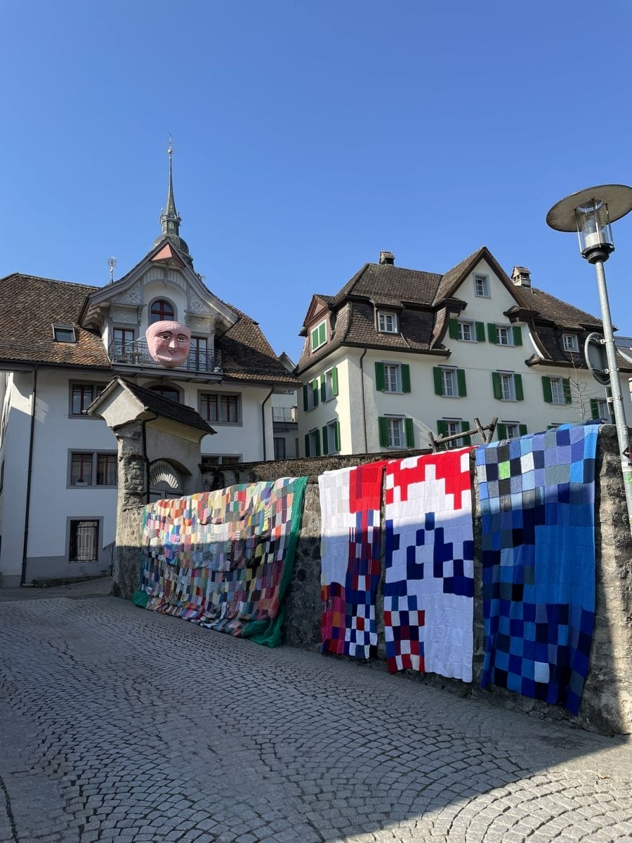 Der Teppich aus Schaffhausen war auch hier!