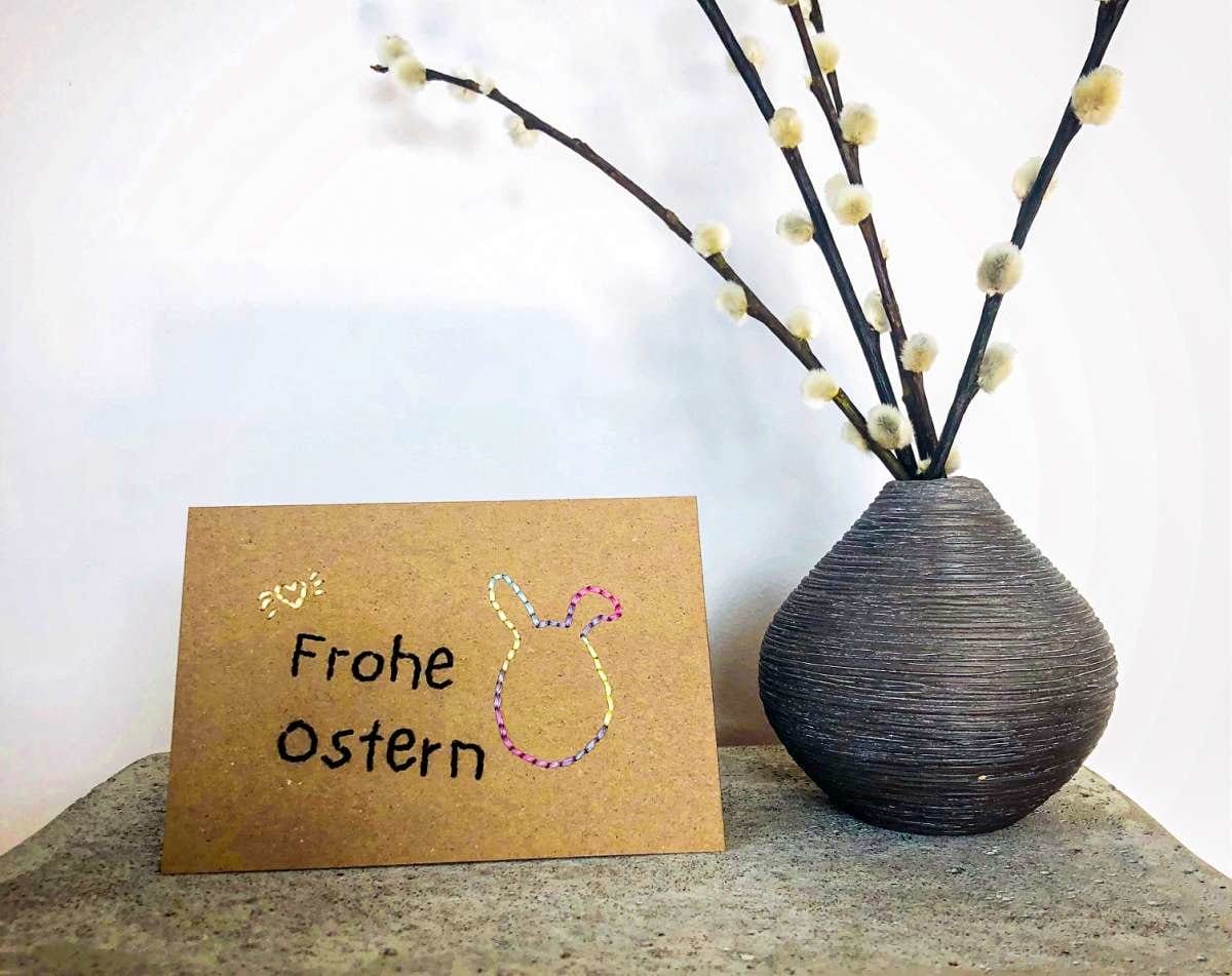 Anleitung für Osterkarten