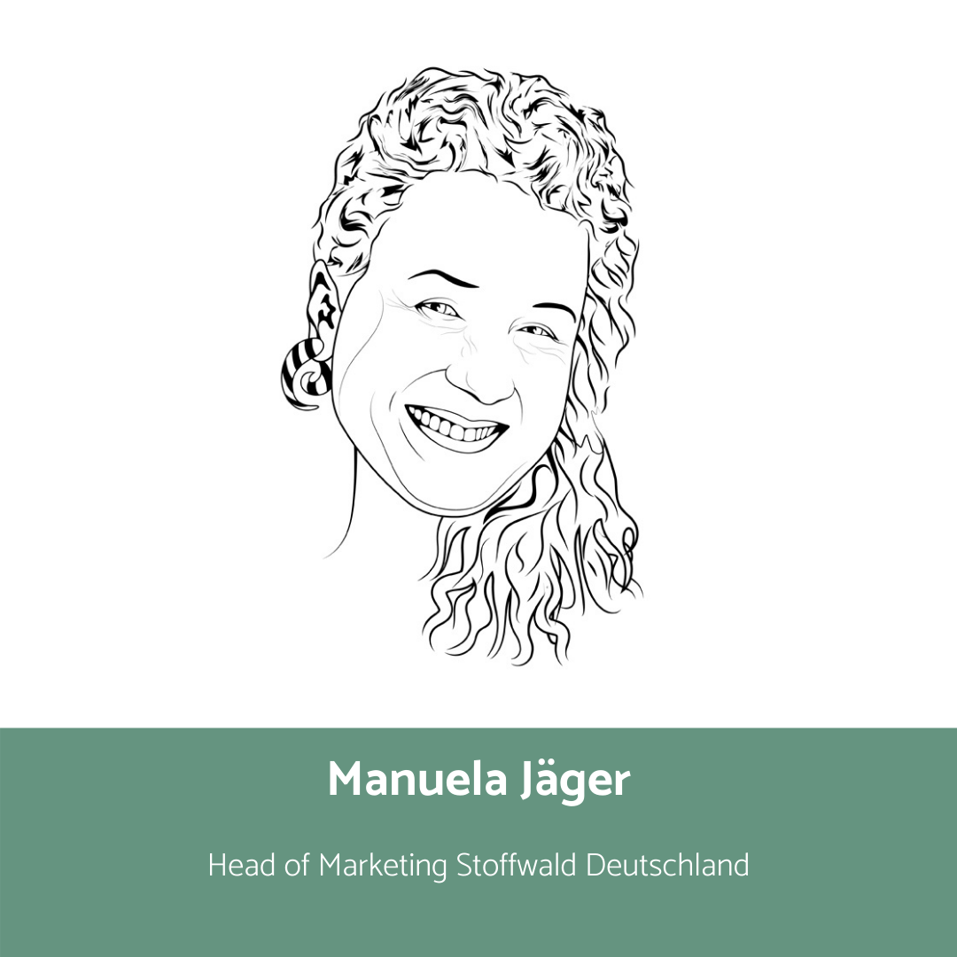 Manuela verstärkt das Team von Stoffwald Deutschland