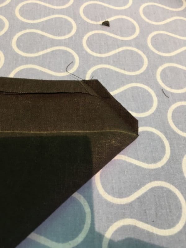 Ecken zurückschneiden