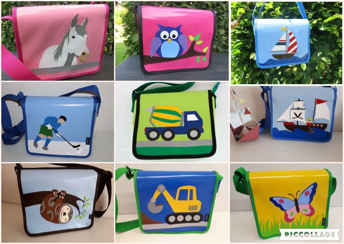 Kindergartentasche aus Blache