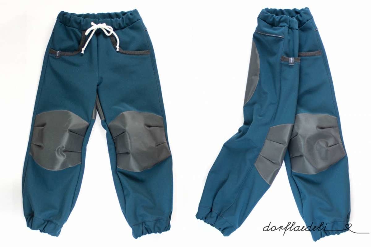 Outdoorhosen mit Nylonpatches