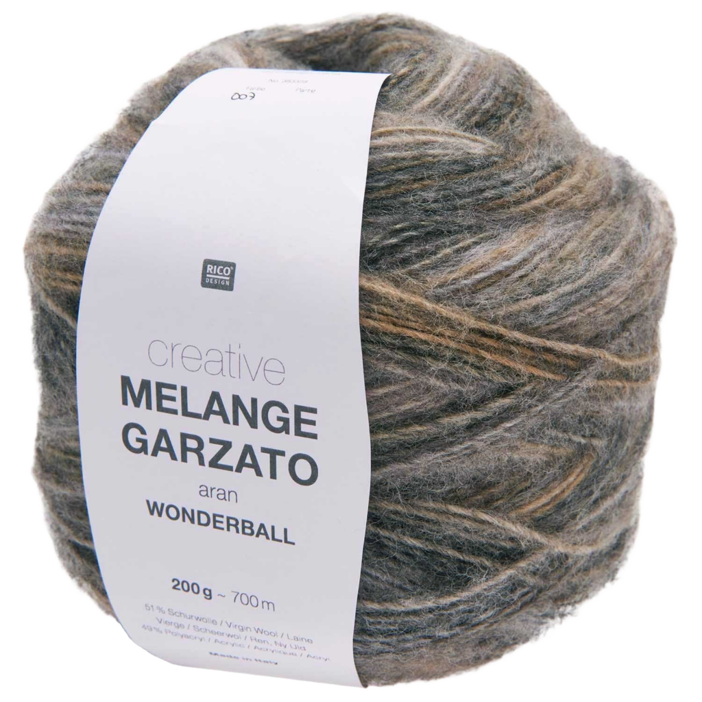 Rico Design Creative Melange Garzato aran - Wonderball