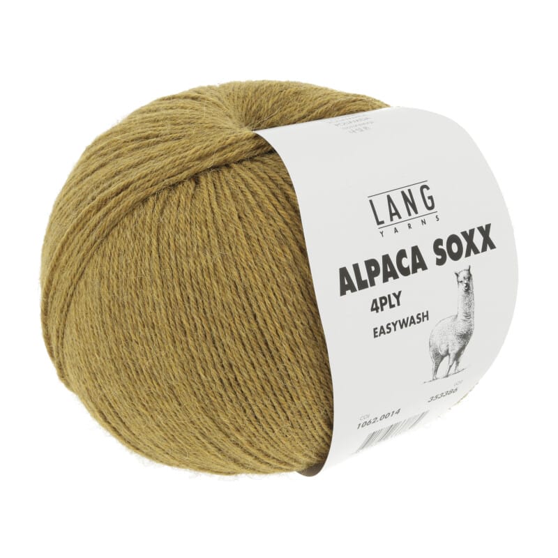 ALPACA SOXX 4-FACH/4-PLY - 1062 - GELB MÉLANGE 1062.0014