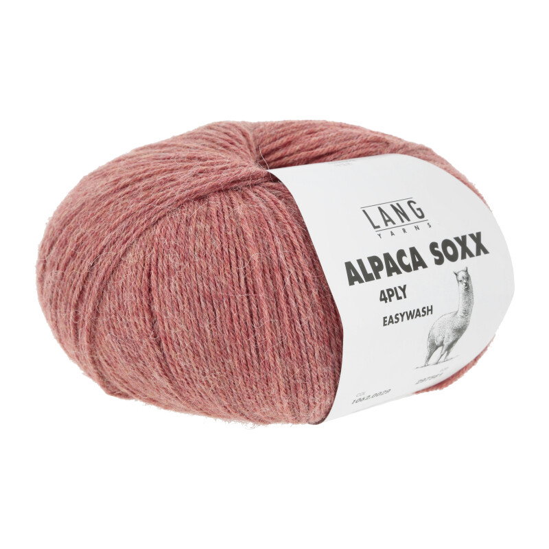 ALPACA SOXX 4-FACH/4-PLY - 1062 - KORALLE MÉLANGE 1062.0029