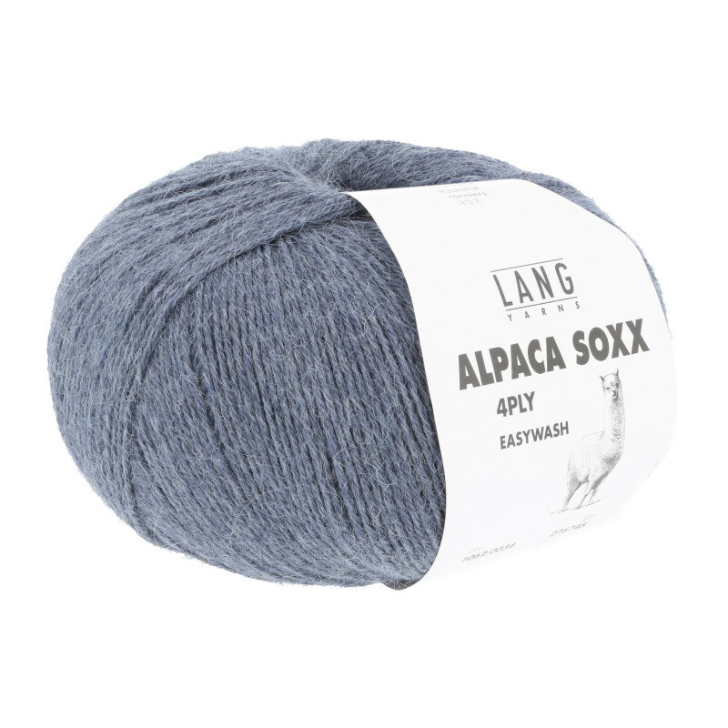 ALPACA SOXX 4-FACH/4-PLY - 1062 - JEANS MÉLANGE 1062.0034