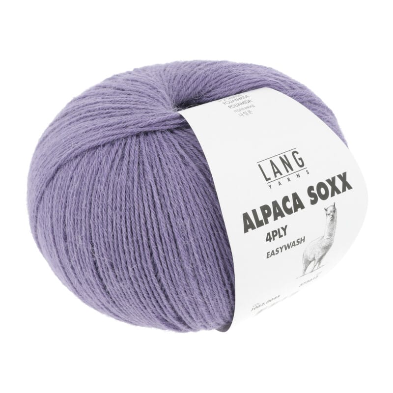 ALPACA SOXX 4-FACH/4-PLY - 1062 - LILA DUNKEL 1062.0045