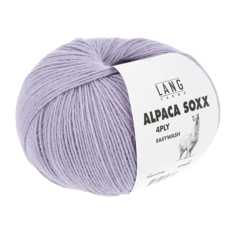 ALPACA SOXX 4-FACH/4-PLY - 1062 - LILA HELL 1062.0146