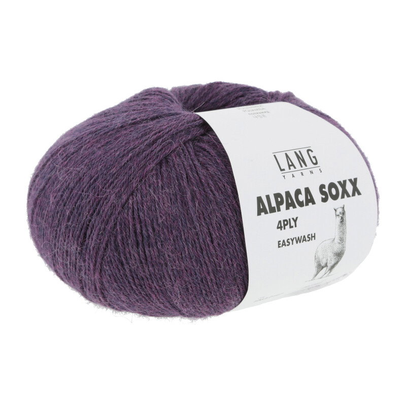 ALPACA SOXX 4-FACH/4-PLY - 1062 - LILA MÉLANGE 1062.0147