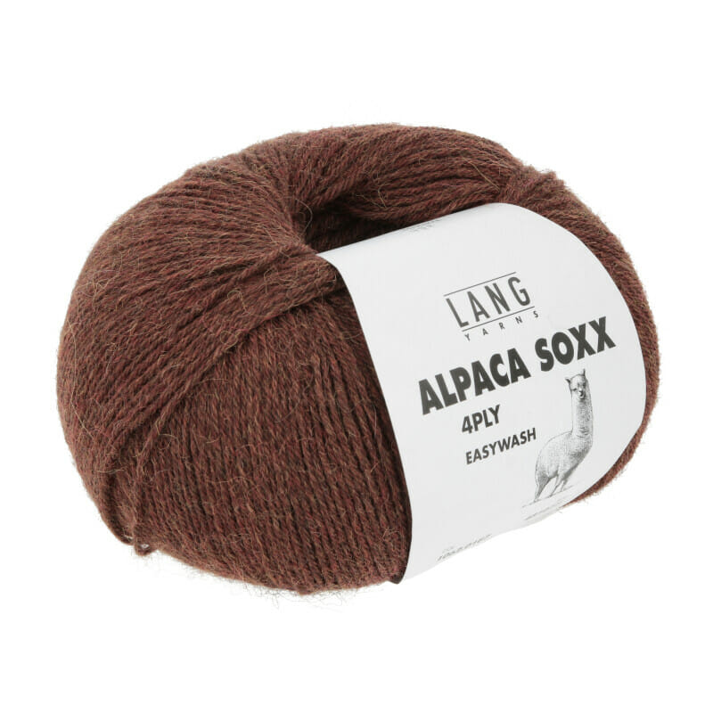 ALPACA SOXX 4-FACH/4-PLY - 1062 - ZIMT MÉLANGE 1062.0167