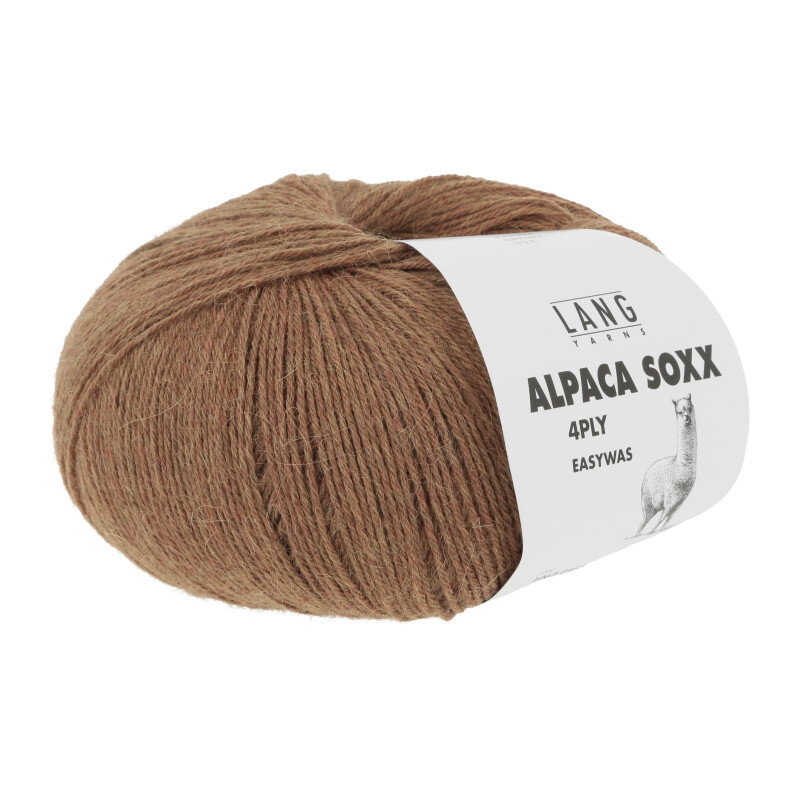 ALPACA SOXX 4-FACH/4-PLY - 1062 - BRAUN MÉLANGE 1062.0168