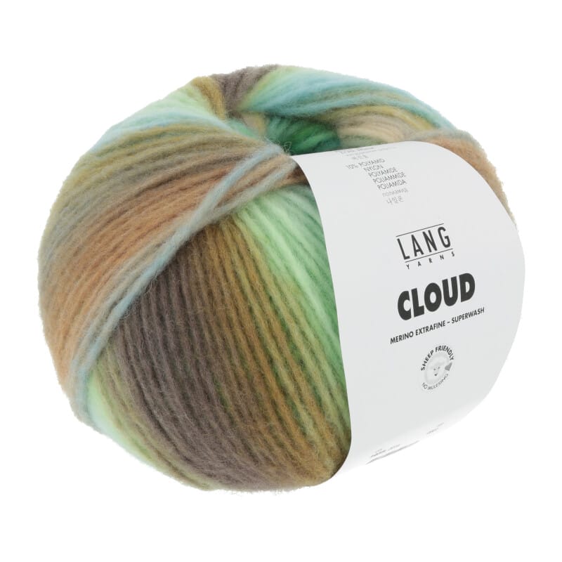 CLOUD - 1077 - GRÜN/TÜRKIS/MESSING 1077.0016