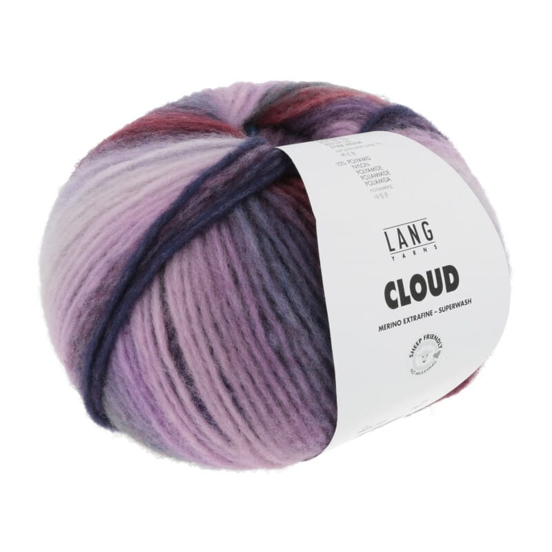 CLOUD - 1077 - FLIEDER/PETROL/PINK 1077.0018