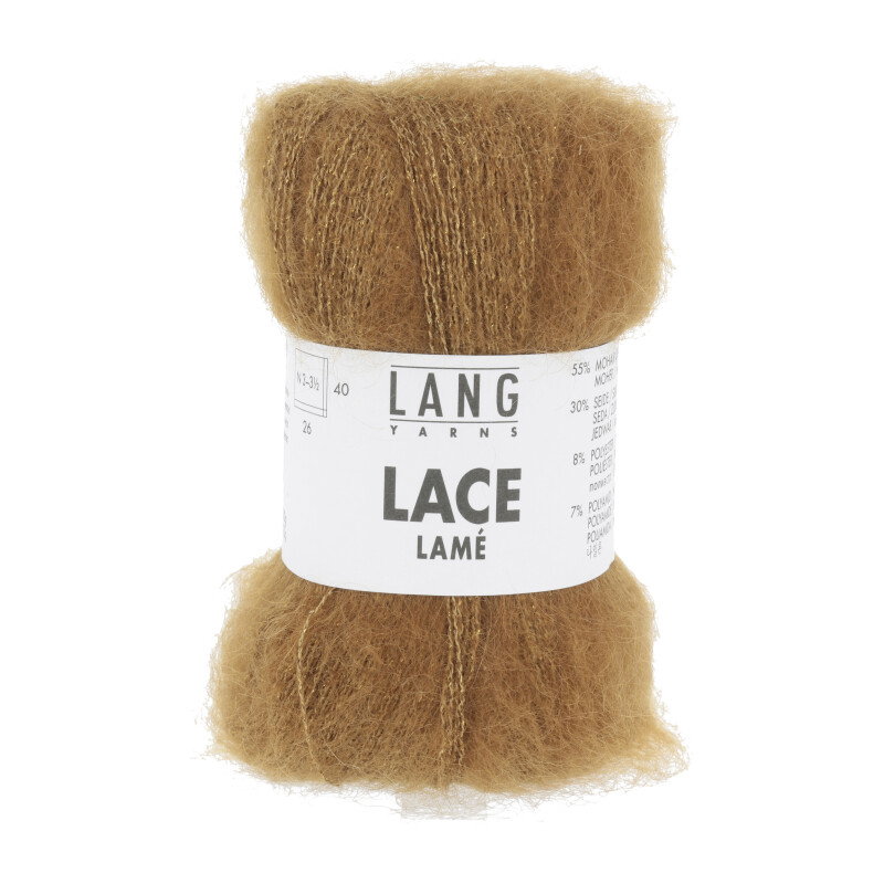LACE LAMÉ - 1081 - NOUGAT DUNKEL 1081.0015