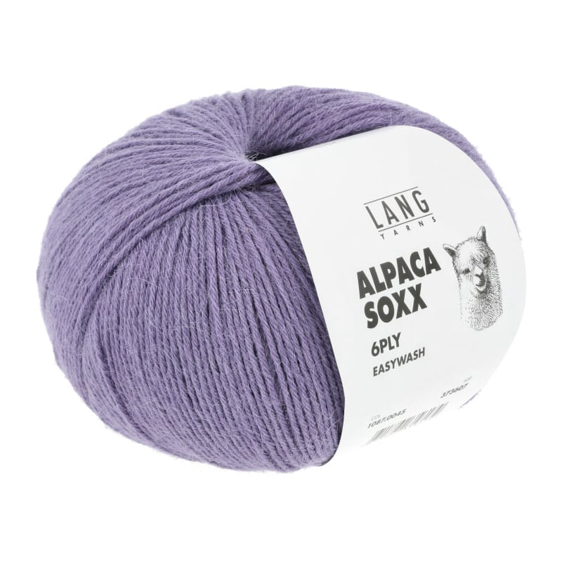 ALPACA SOXX 6-FACH/6-PLY - 1087 - LILA DUNKEL 1087.0045
