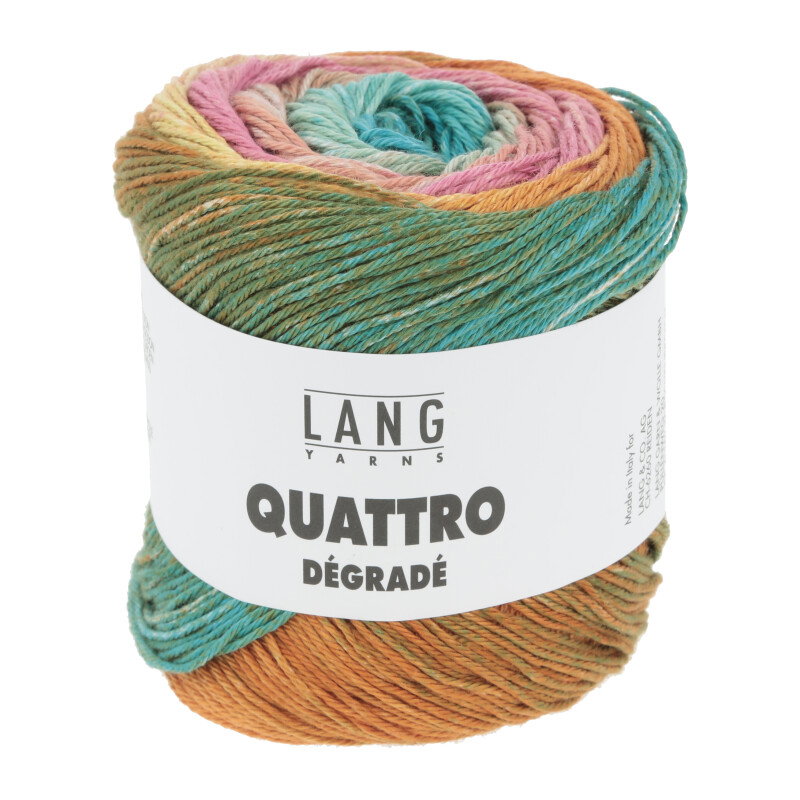 QUATTRO DÉGRADÉ - 1088 - TÜRKIS/PINK/GELB 1088.0006
