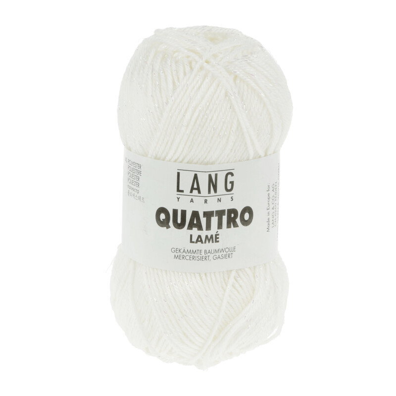 QUATTRO LAMÉ - 1112 - WEISS 1112.0001