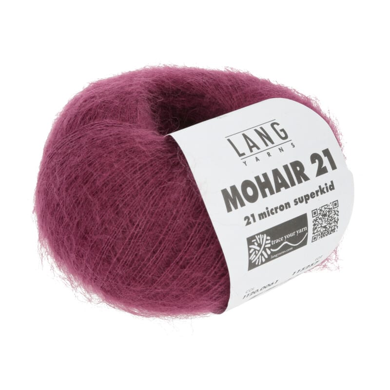 MOHAIR 21 - 1120 - BURGUND 1120.0061
