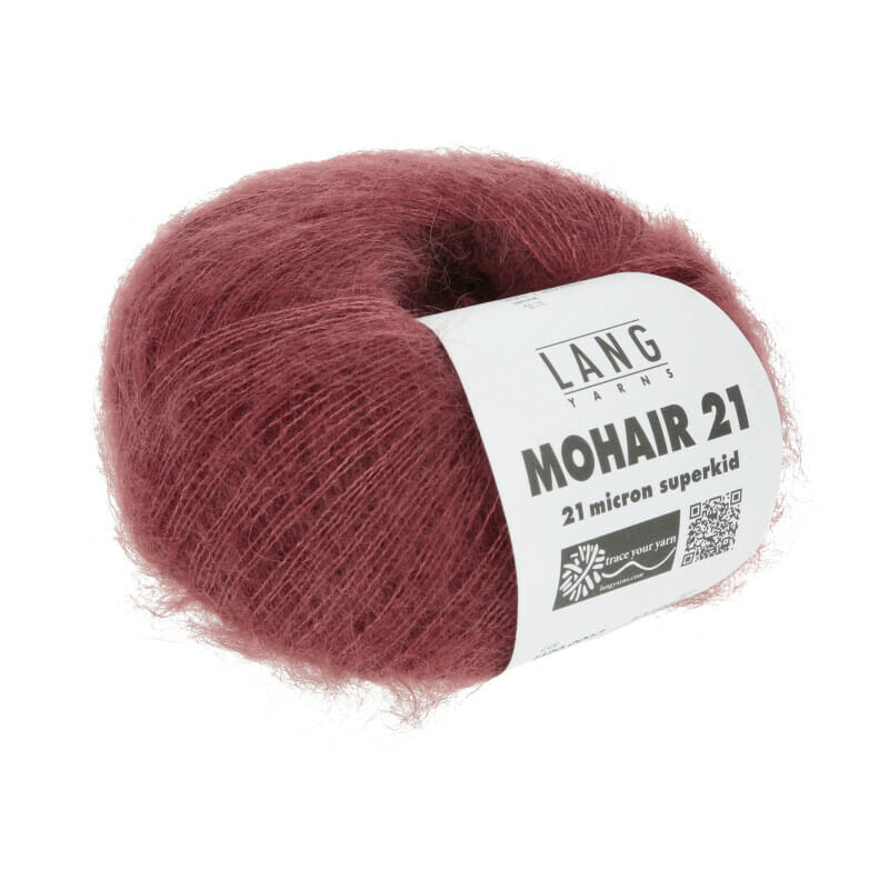 MOHAIR 21 - 1120 - DUNKELROT 1120.0063