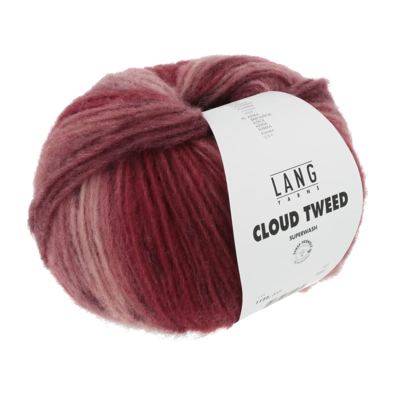 CLOUD TWEED - 1122 - ROSA/ROT/DUNKELROT 1122.0009