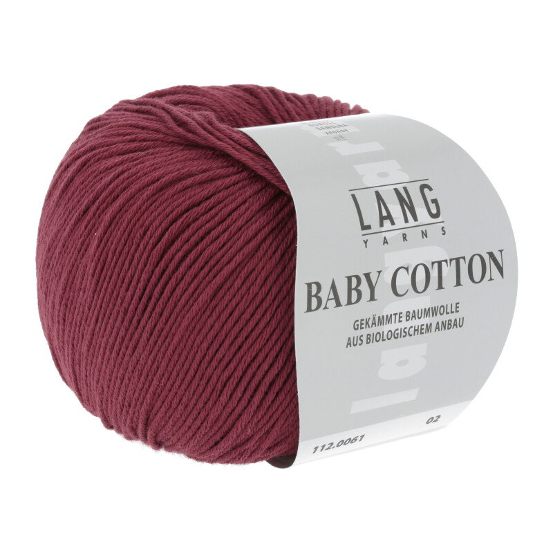 BABY COTTON - 112 - DUNKELROT 112.0061