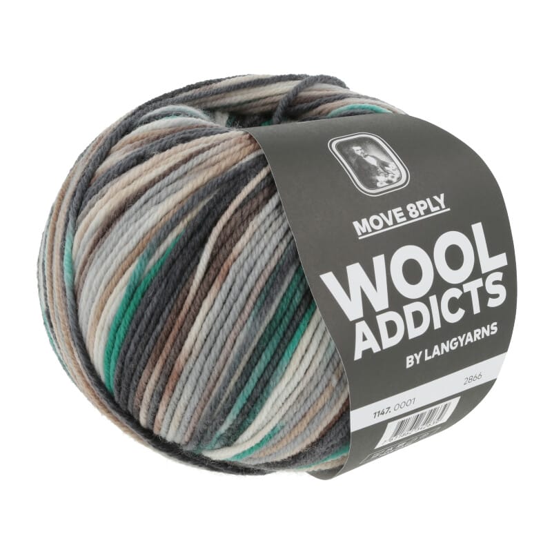 MOVE 8-FACH/8-PLY - 1147 - BLACK/GREY/GREEN 1147.0001