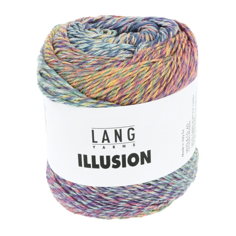 ILLUSION - 1155 - VIOLETT/PETROL/GELB/HELLBLAU 1155.0002