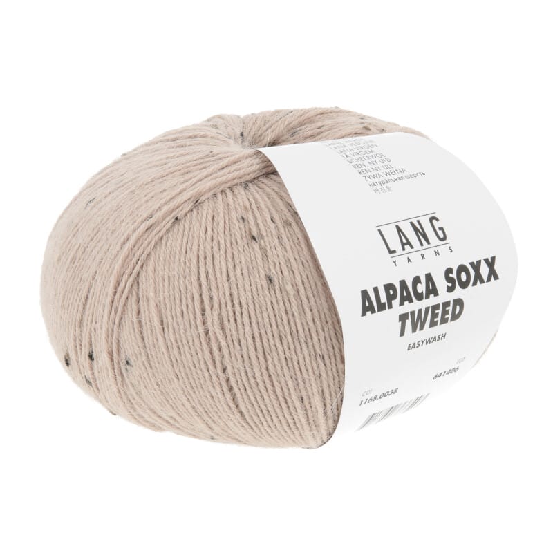 ALPACA SOXX TWEED - 1168 - HASELNUSS 1168.0038