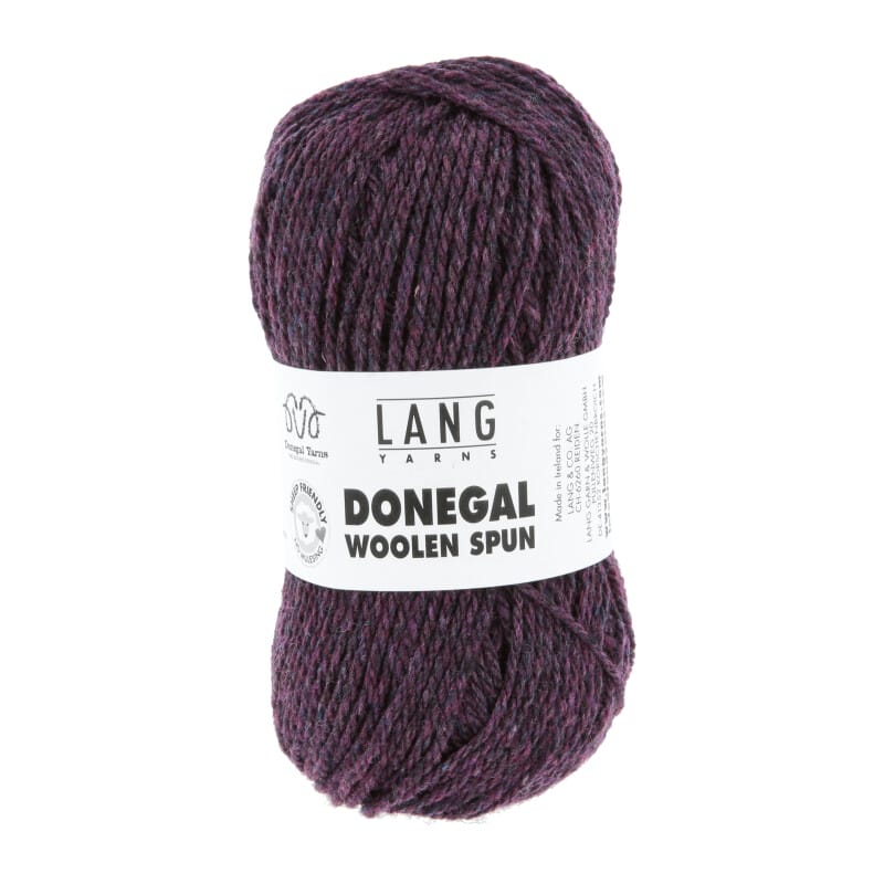 DONEGAL WOOLEN SPUN - 1172 - AUBERGINE 1172.0080
