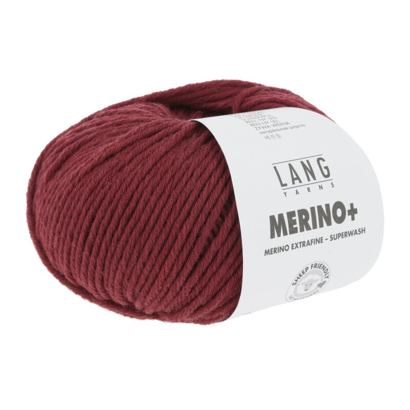 MERINO+ - 152 - DUNKELROT MÉLANGE 152.0162
