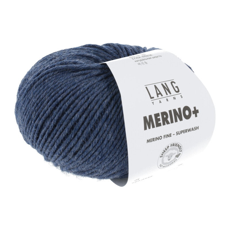 MERINO+ - 152 - JEANS DUNKEL MELANGE 152.0234