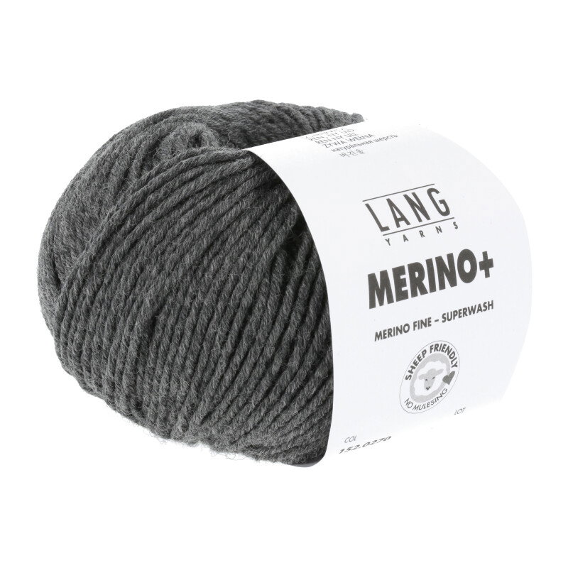 MERINO+ - 152 - DUNKELGRAU MÉLANGE 152.0270