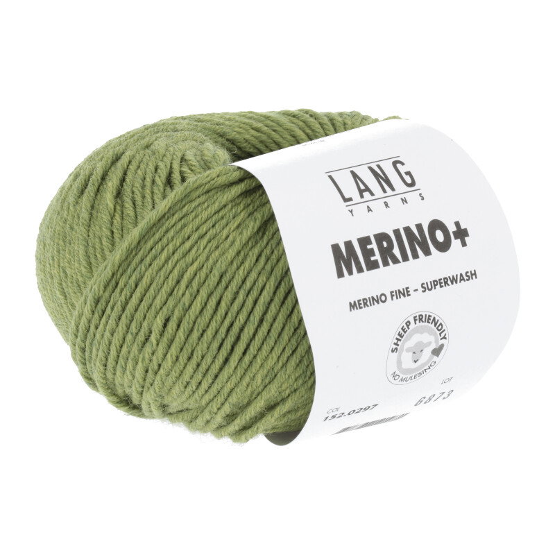 MERINO+ - 152 - HELL OLIVE MELANGE 152.0297