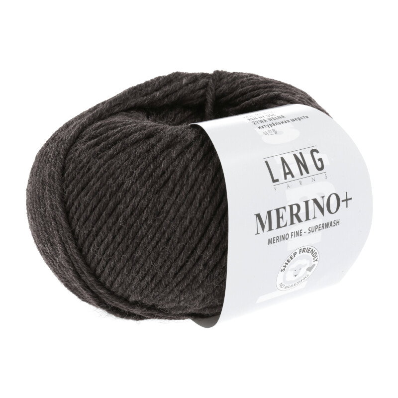 MERINO+ - 152 - DUNKELBRAUN MÉLANGE 152.0368