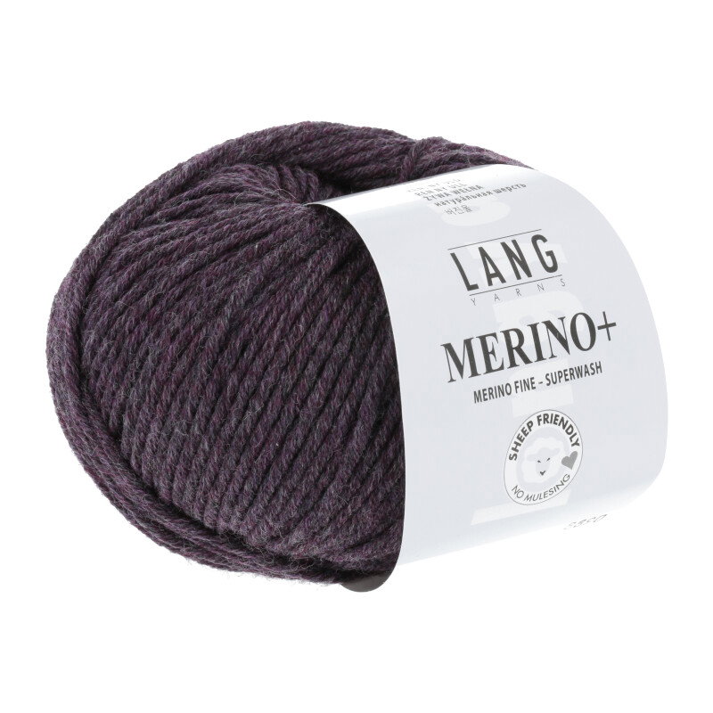 MERINO+ - 152 - AUBERGINE MELANGE 152.0380