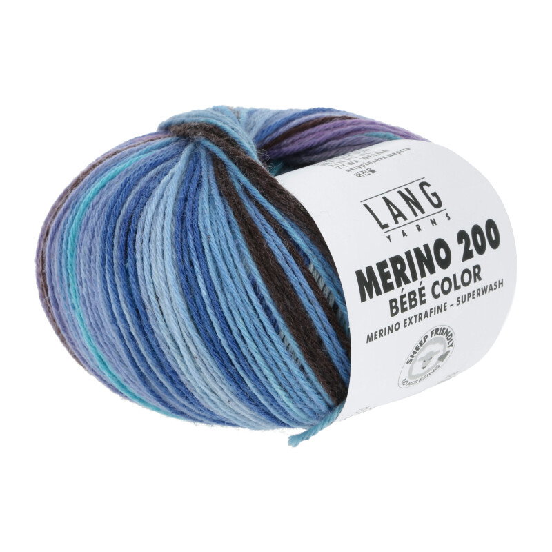 MERINO 200 BEBE COLOR - 155 - BLAU 155.0306