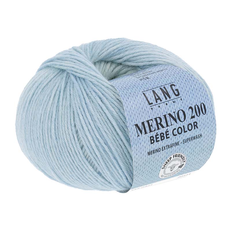 MERINO 200 BEBE COLOR - 155 - AZUR 155.0421