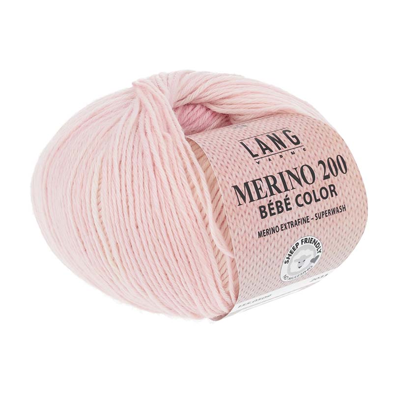 MERINO 200 BEBE COLOR - 155 - ROSÉ 155.0509