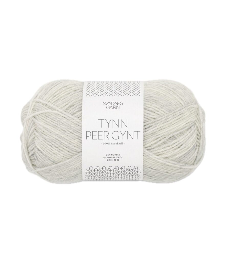 Sandnes Garn Tynn Peer Gynt LYS GRAMELERT 191-0001100-001021