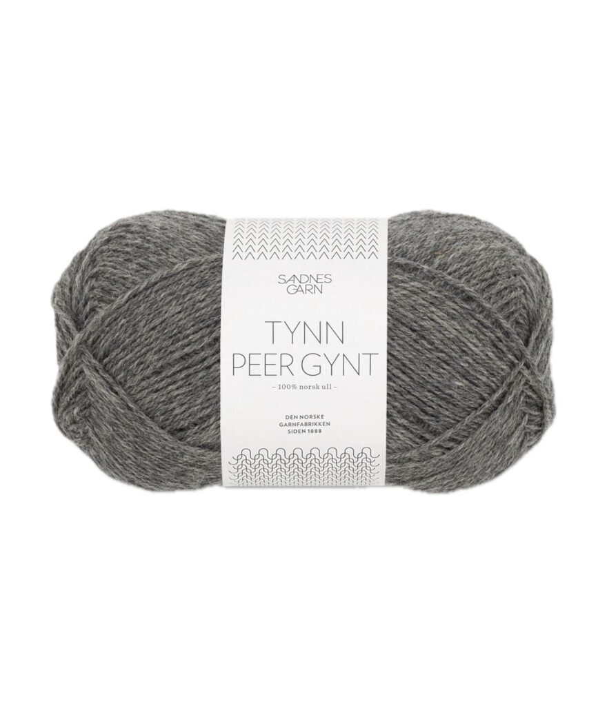 Sandnes Garn Tynn Peer Gynt MORK GRAMELERT 191-0001100-001053