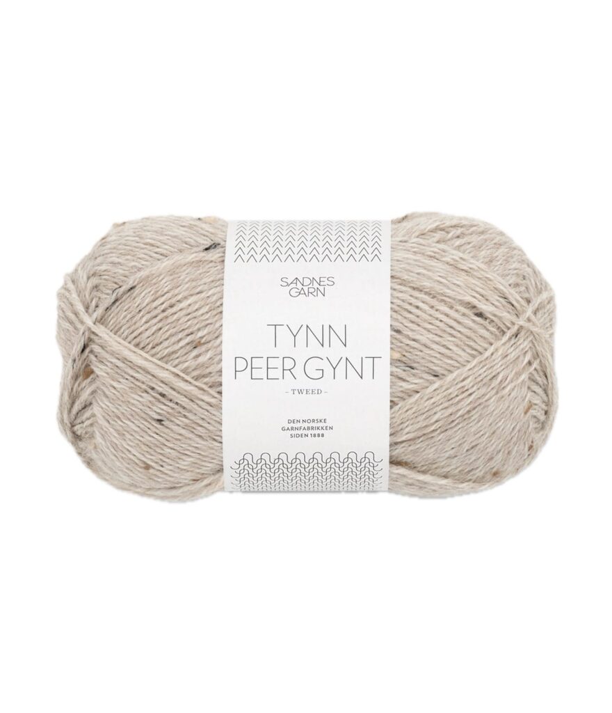 Sandnes Garn Tynn Peer Gynt GRABEIGE TWEED 191-0001100-002655