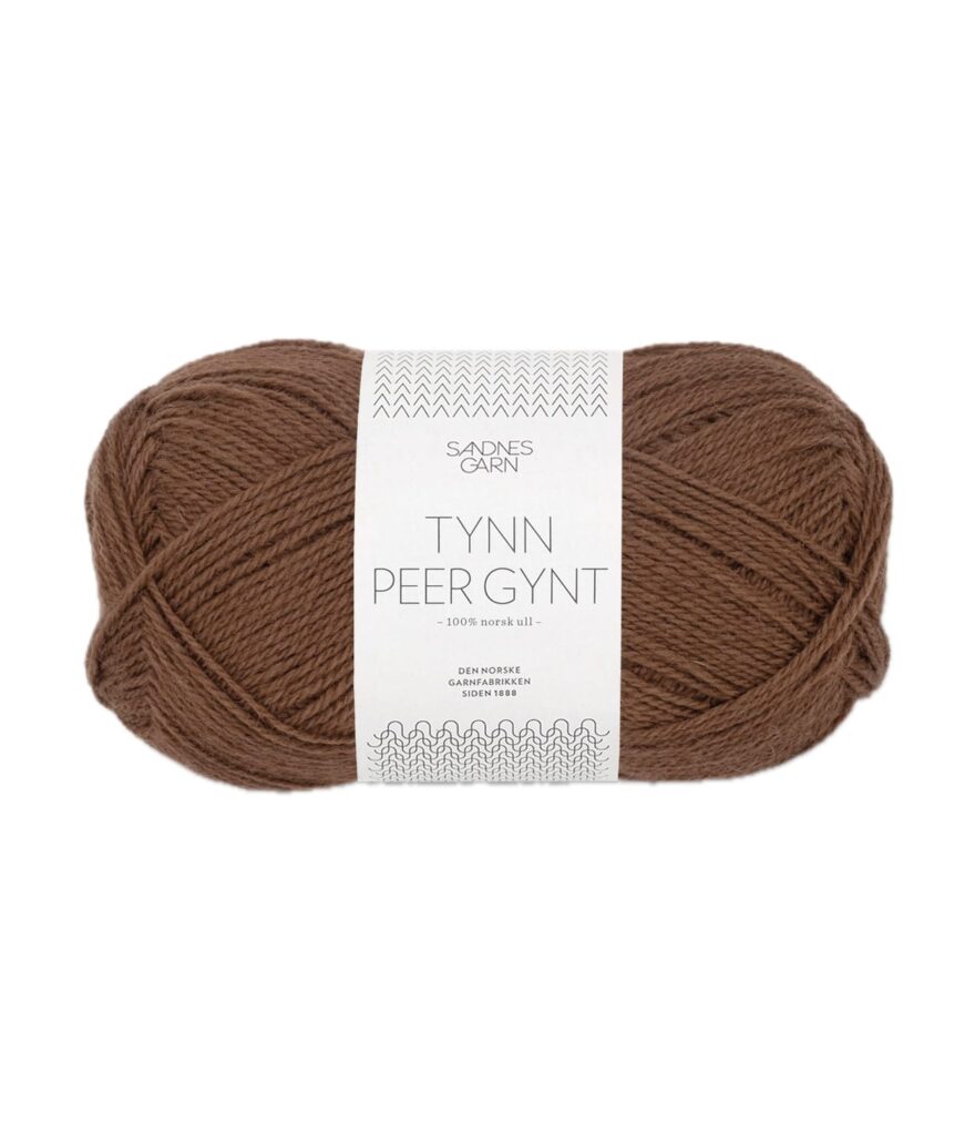 Sandnes Garn Tynn Peer Gynt SJOKOLADE 191-0001100-003073