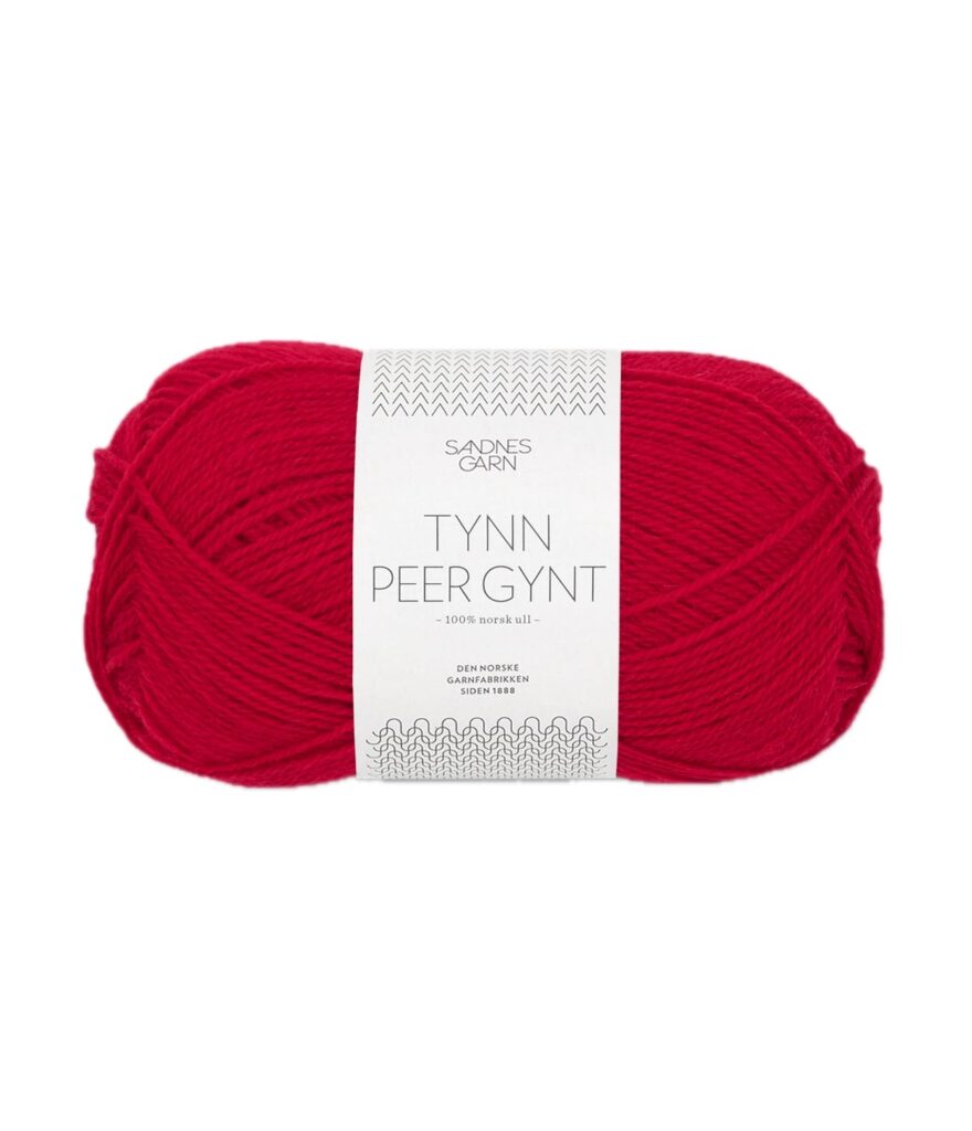 Sandnes Garn Tynn Peer Gynt ROD 191-0001100-004219