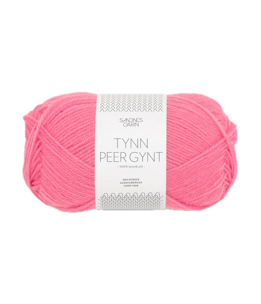 Sandnes Garn Tynn Peer Gynt BUBBLEGUM PINK 191-0001100-004315